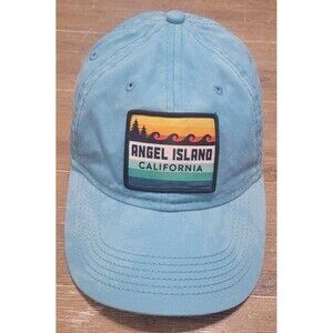Angel Island California Blue Hat Cap Ouray Brand Adjustable Strap